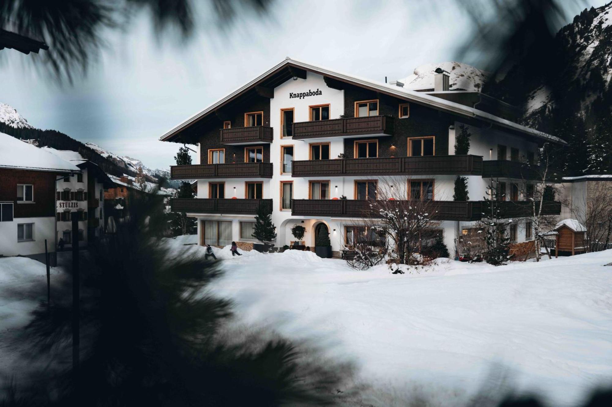 Appart Hotel Knappaboda Lech am Arlberg Exterior foto